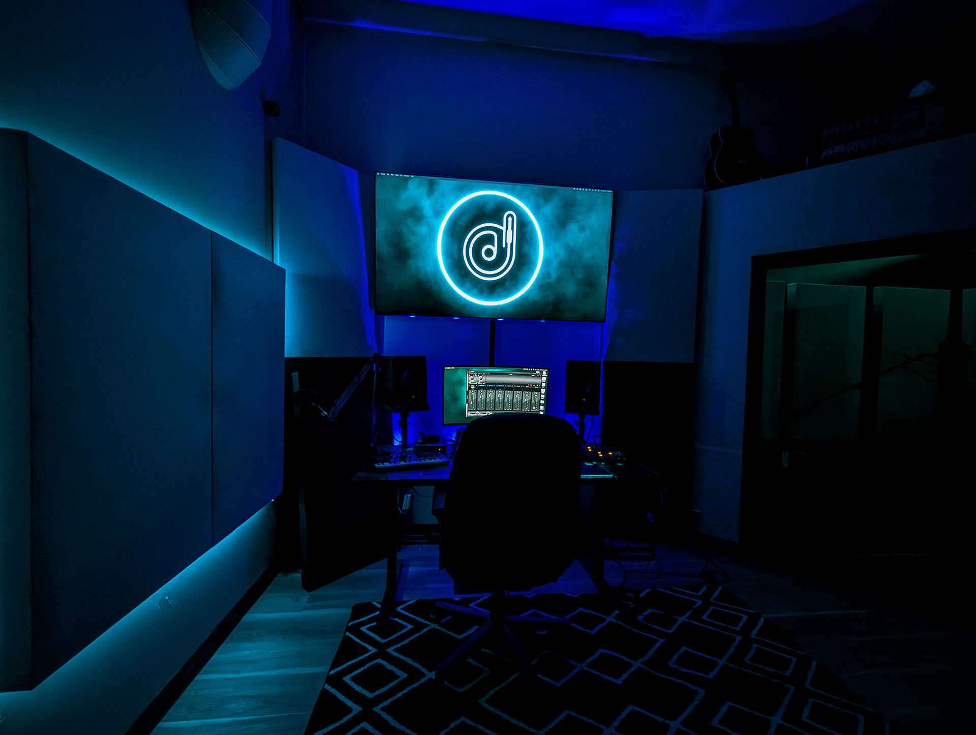 Studio C control room