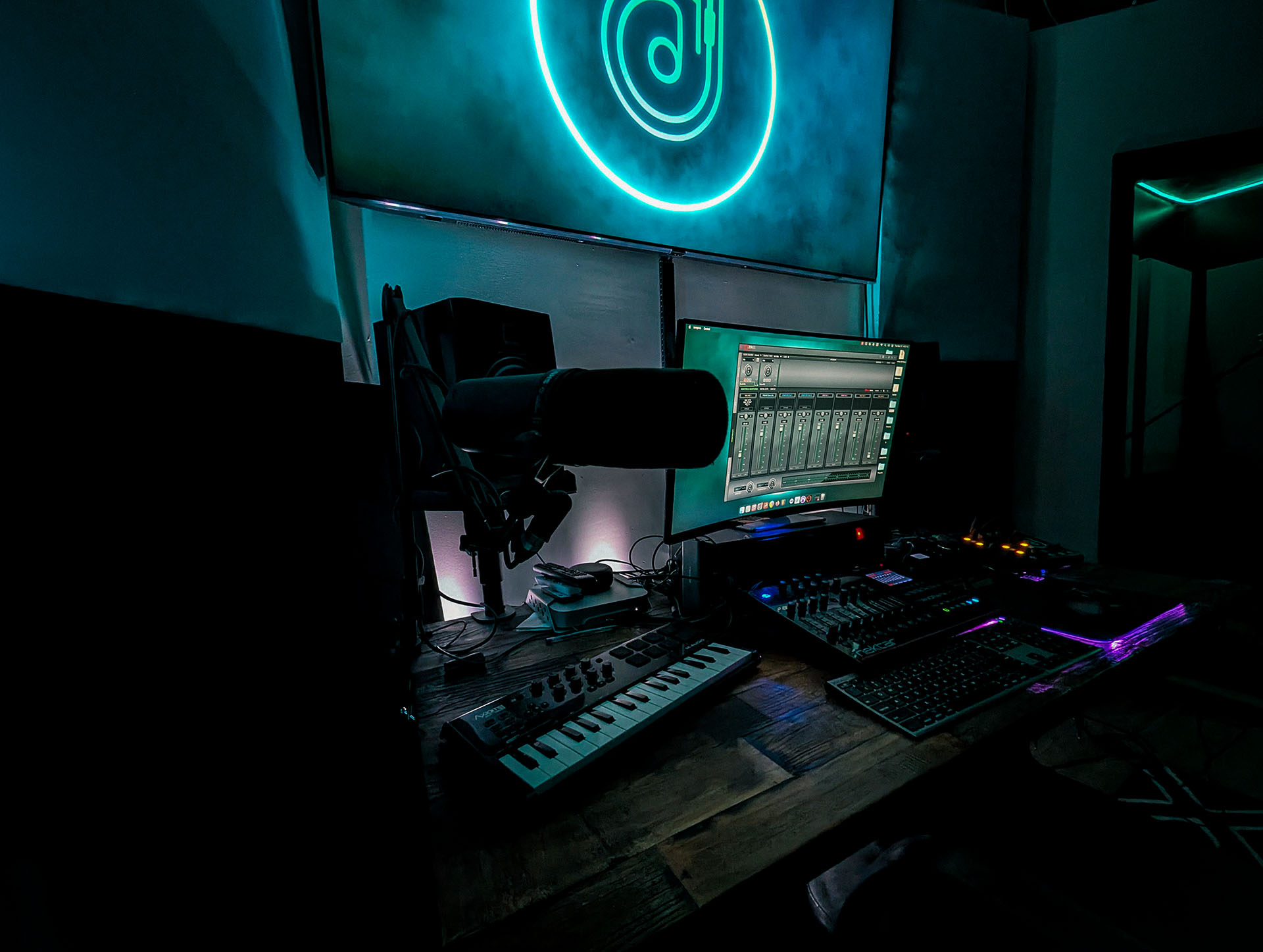Studio C control room alternate