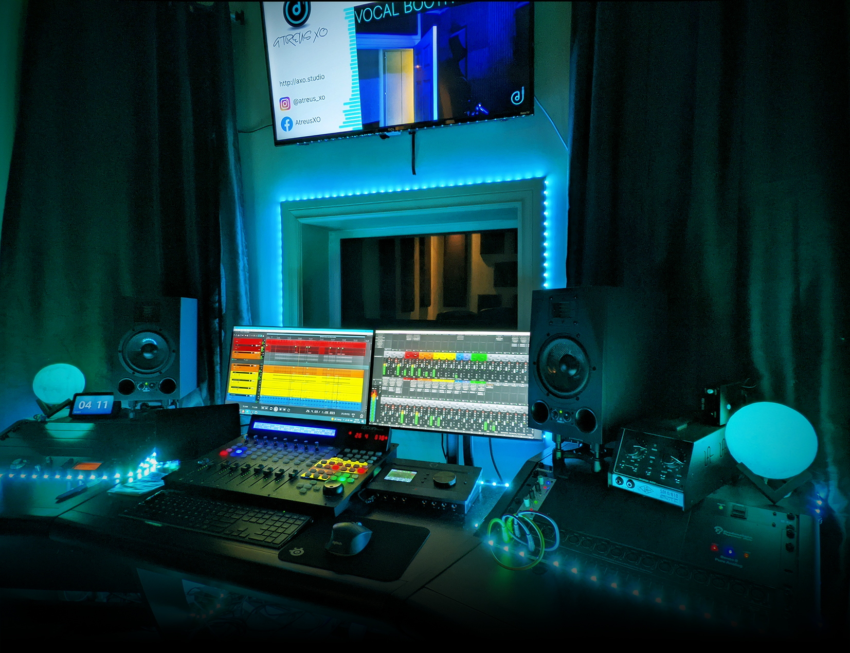Studio G control room