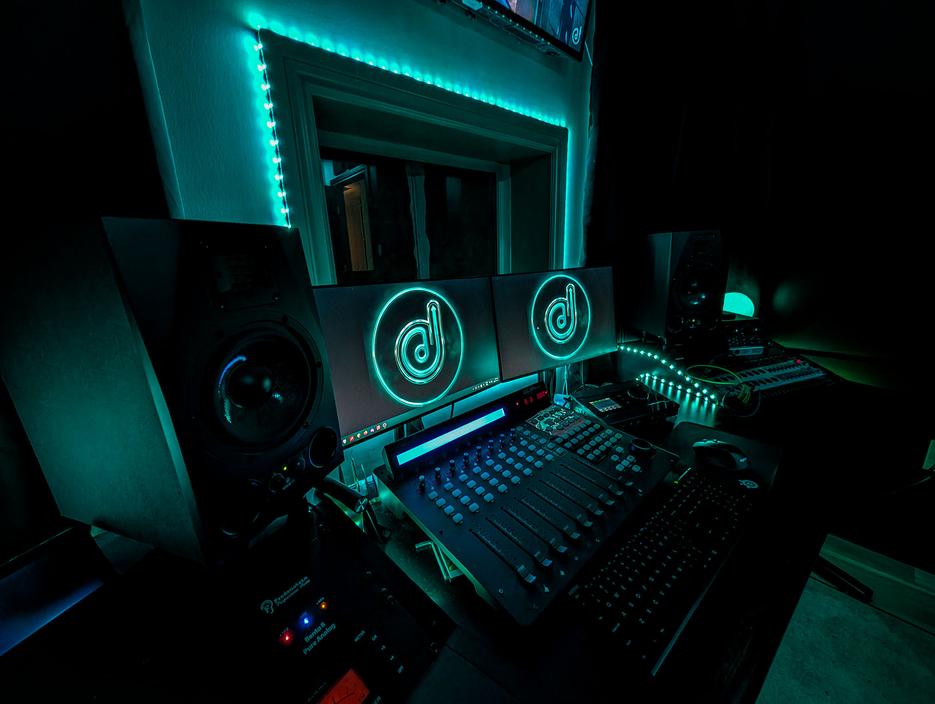 Studio G control room